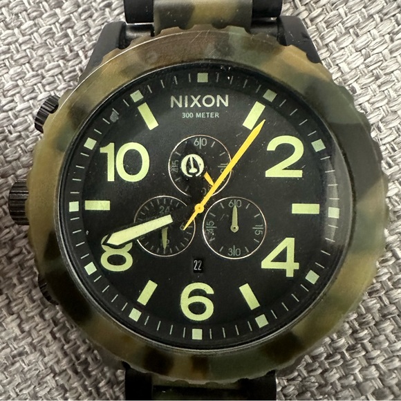 Nixon Other - Vintage NIXON 51-30 Chrono- Matt Camo watch